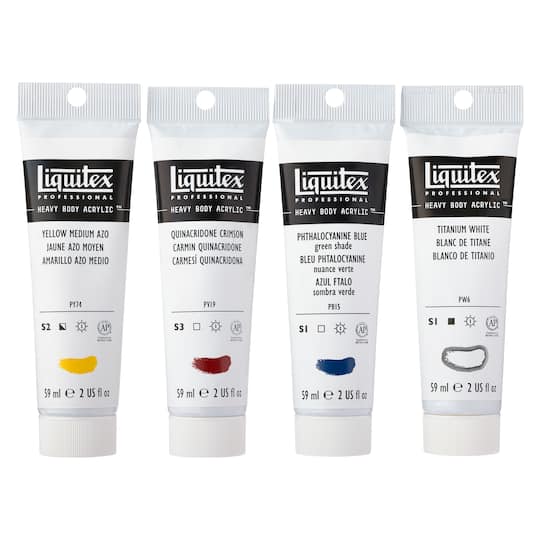 6 Packs: 4 ct. (24 total) Liquitex® Professional Heavy Body Mixing Acrylic